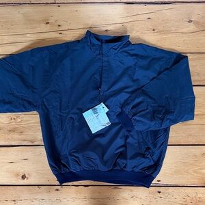 New Vintage Navy Windbreaker for Men